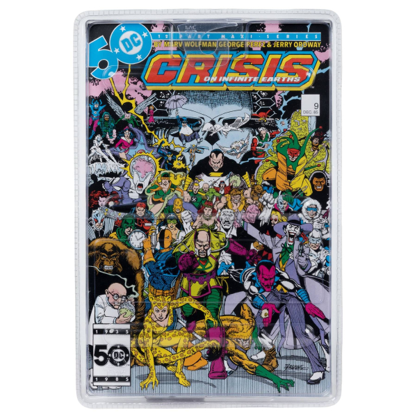 The Joker – DC Direct Page Punchers | Crisis on Infinite Earths | McFarlane 2025 | inkl. Comic
